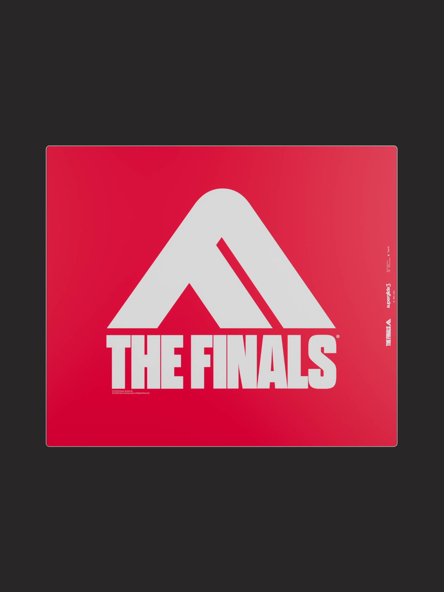 Pulsar Superglide Glass Mousepad v3 - THE FINALS Edition – Embark