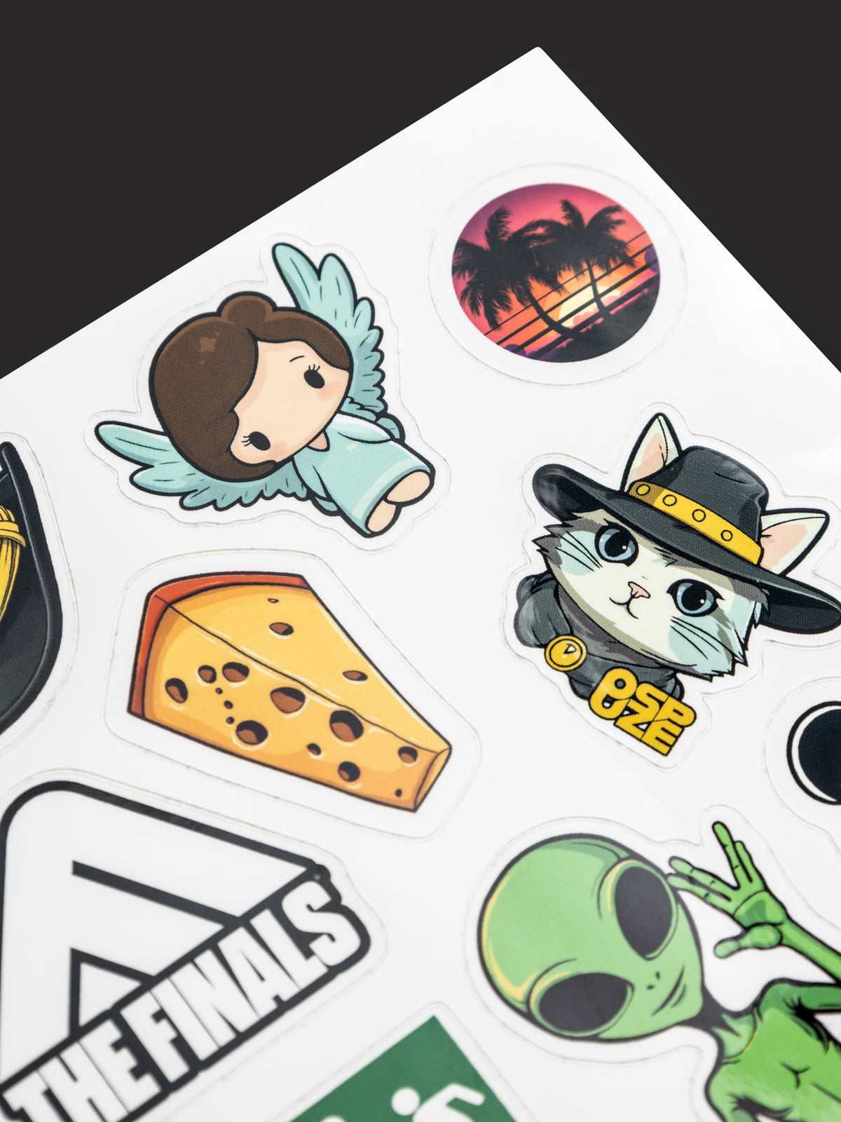 Finalls Sticker THE FINALS sticker sheet – Embark Studios Shop